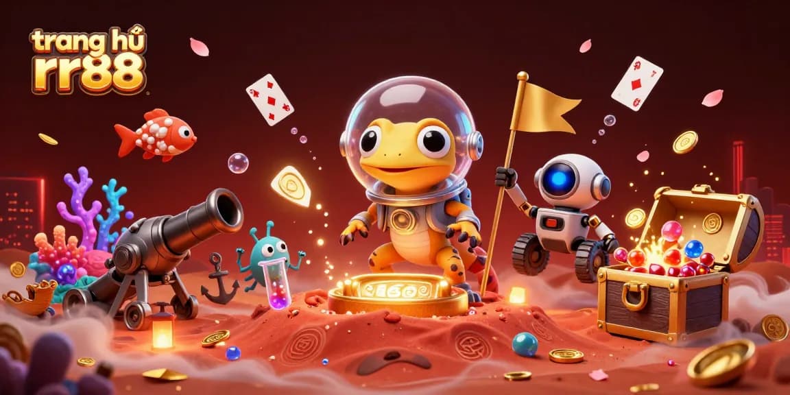 Engage with the thrilling world of trang chủ rr88 as a Martian gecko uncovers a hidden golden casino.