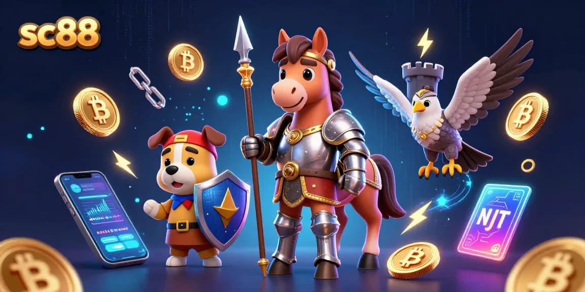 Engage with sc88's thrilling gaming experience at this vibrant 3D casino scene.