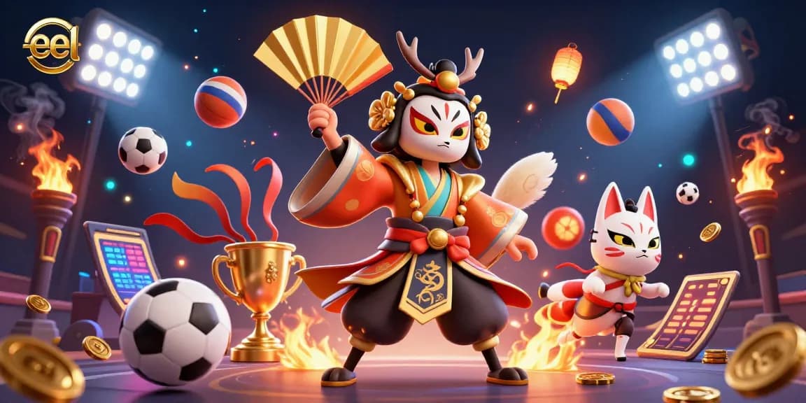 Experience the thrill of eel betting with dynamic sports elements and engaging 3D characters.