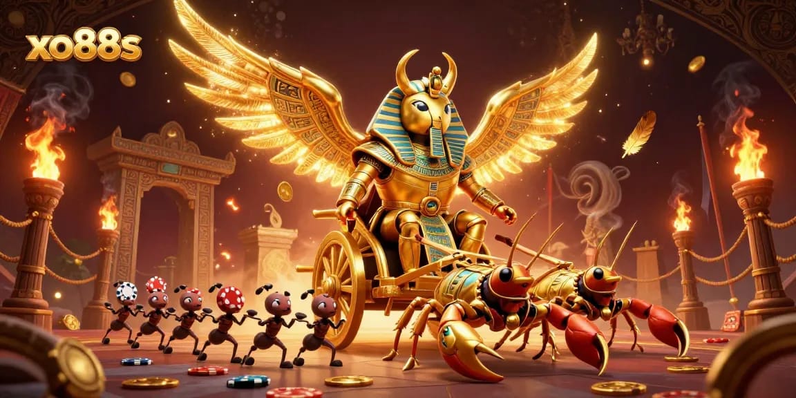 Experience thrilling gaming visuals at xo88s with dynamic casino characters and vibrant elements.