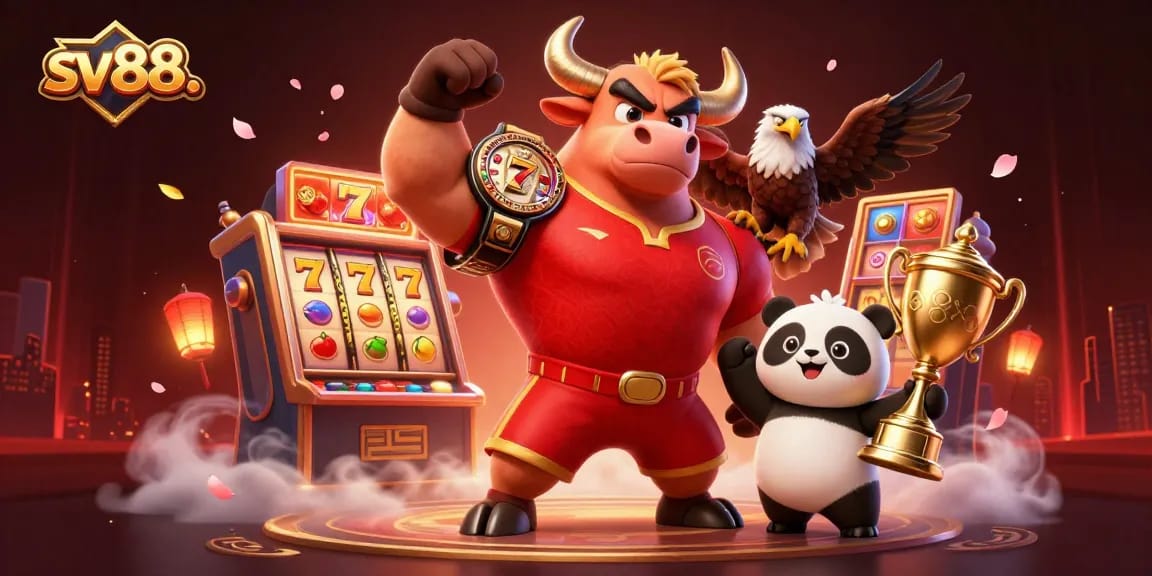 Experience thrilling wins at sv88. with vibrant casino action, featuring slots and dynamic characters.
