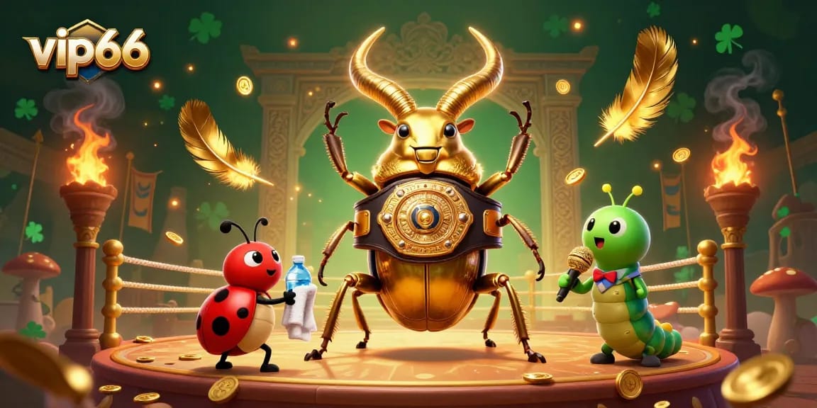 Experience thrilling gameplay at vip66 with a vibrant 3D illustration of jackpot excitement!