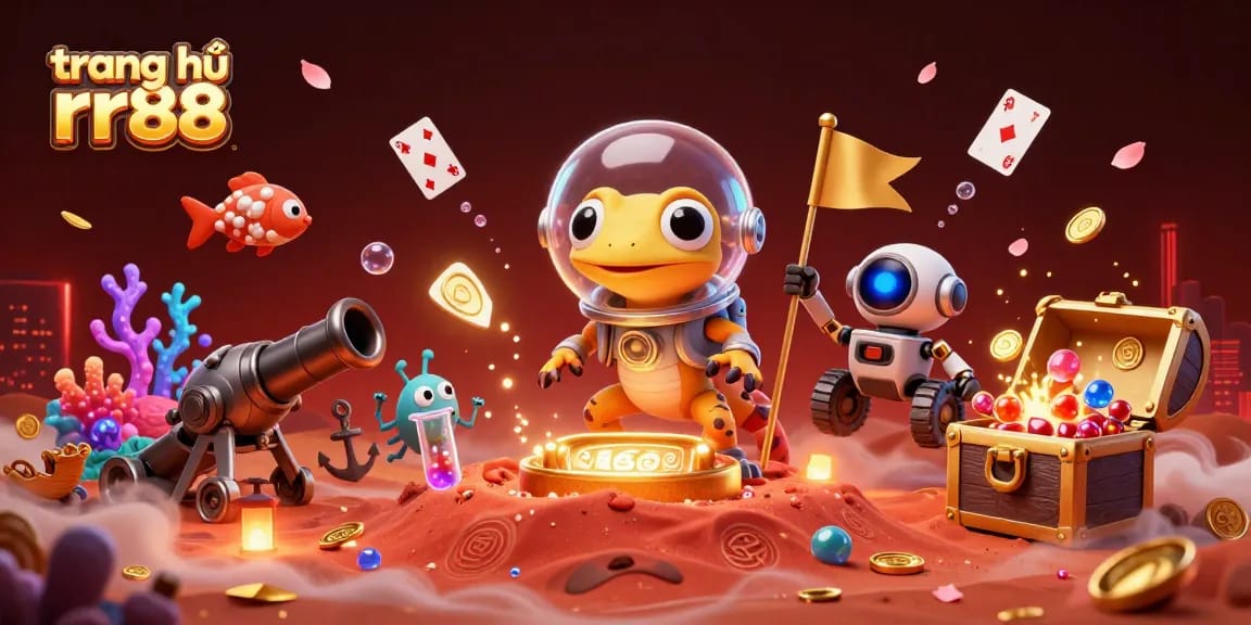 Engage with the thrilling world of trang chủ rr88 as a Martian gecko uncovers a hidden golden casino.