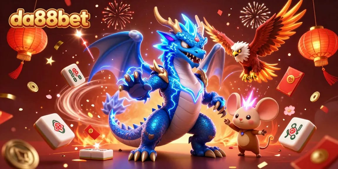 Experience thrilling gameplay at da88bet with dynamic casino-themed characters and vibrant elements.