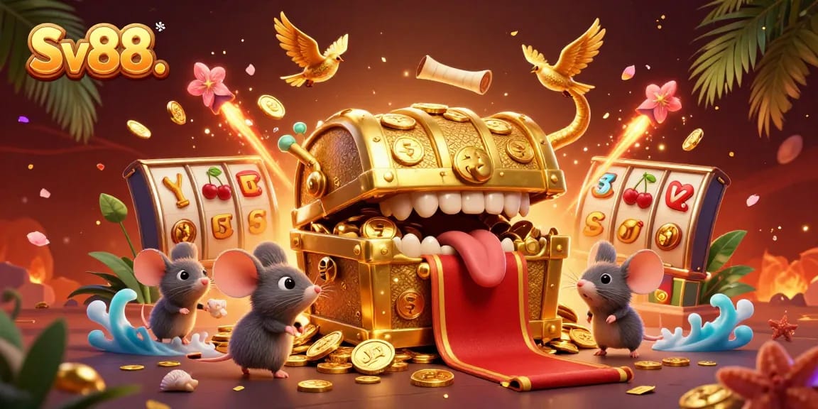 Spin slot reels and win at Sv88. Discover exciting gambling adventures with thrilling visuals.