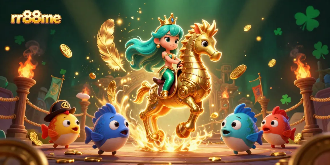Engage with rr88me's exciting casino experience, featuring a colorful underwater scene.