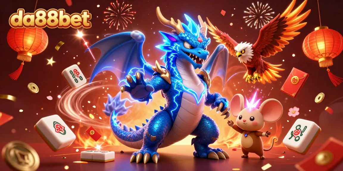 Experience thrilling gameplay at da88bet with dynamic casino-themed characters and vibrant elements.